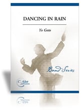 Dancing in Rain Concert Band sheet music cover